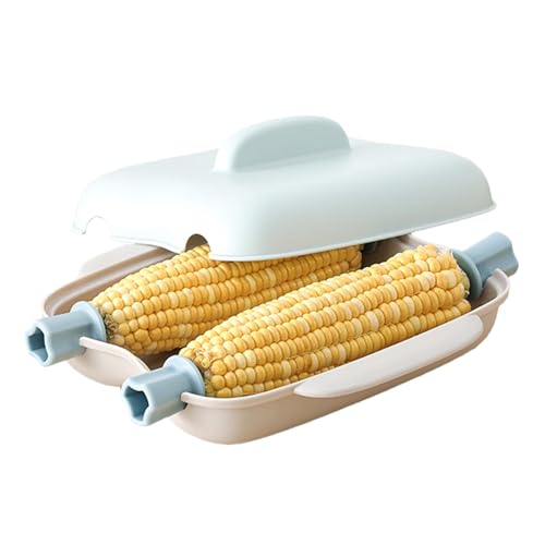 Corn Steamer – Corn The Cob Microwave | Corn The Cob Maker for Home Use | Vegetable and Fish Steamer Portable Corn The Cob Cooker Veggie Steamer Mikrowelle von Générique