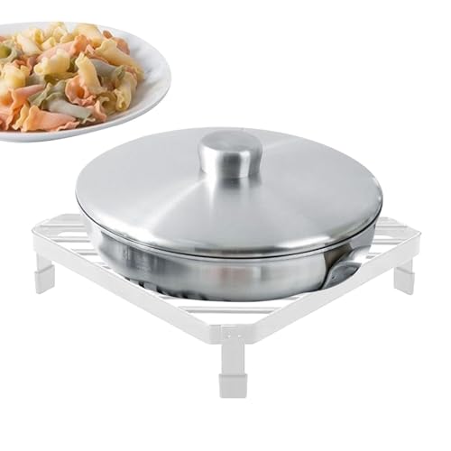 Coucheur Corner Riser – Tripod Pot | Eckregal-Organizer, Frittierkeilsäule, Eckhalterung mit hoher Haltbarkeit, Aufbewahrungsregal für Arbeitsplatten von Générique