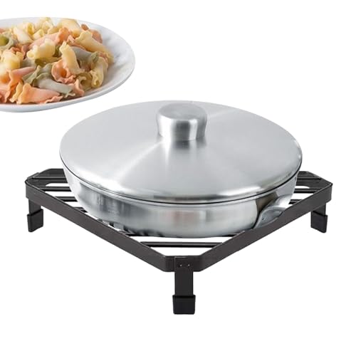 Counter Counter Corner Shelf – Eck-Organizer für Speisekammer | Küchenraumsparer, Frittiersäule zum Frittieren, Eckregal mit hoher Haltbarkeit, Aufbewahrungsständer von Générique