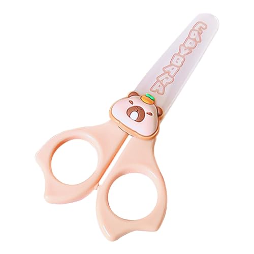 Cute Capybara Schere, Cartoon Capybara Tip abgerundete Kindergartenschere Scrapbook Zubehör zum Ausschneiden, Grundschule Handwerkswerkzeuge mit rutschfestem Griff Cute Capybara Schere, Cartoon Capybara Tip abgerundete Kindergartenschere Scrapbook Zubehör zum Ausschneiden, Grundschule Handwerkswerkzeuge mit rutschfestem Griff von Générique
