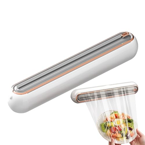 Cutter für Frischhaltefolie – Folienschneider | Effektiver Magnetschneider für – Organisation Schublade Küche Kühlschrank Restaurant Schüssel Cutter für Frischhaltefolie – Folienschneider | Effektiver Magnetschneider für – Organisation Schublade Küche Kühlschrank Restaurant Schüssel von Générique