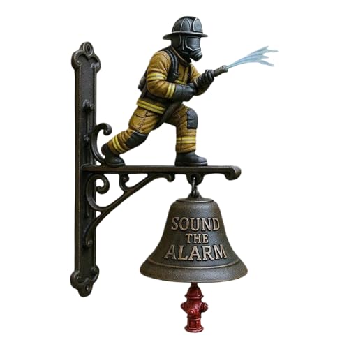 Dekorative Türklingel – Wandklingel im Retro-Stil mit lautem Alarm für den Innen- und Außenbereich | klassische Dekoration für Eingang, , Balkon, Haus, Speicher von Générique