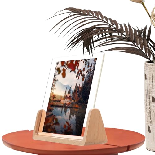 Desktop Bildkrame - Acryl-Bilderrahmen, Stehender Displayrahmen | Minimalistische U-Form Tischornament Transparent Rustikaler Stil Deko mit Freistehendem Design für Büro Desktop Bildkrame - Acryl-Bilderrahmen, Stehender Displayrahmen | Minimalistische U-Form Tischornament Transparent Rustikaler Stil Deko mit Freistehendem Design für Büro von Générique