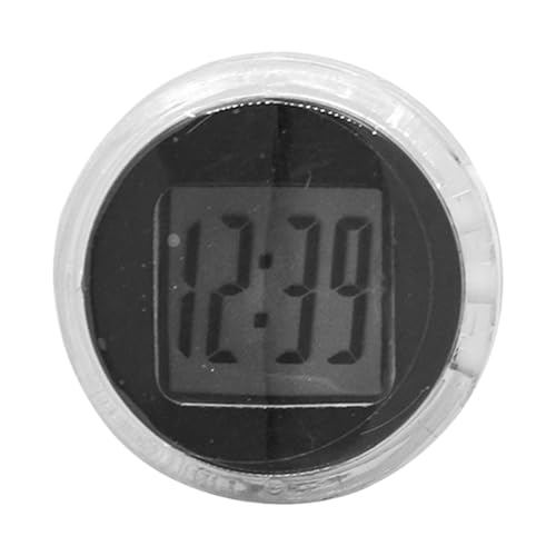 Digitale LED-Uhr – Uhr für das Armaturenbrett des Autos | kleine digitale Lüftungsuhr mit Klebstoff | Elektronischer Auto-Timer für die Dekoration von Auto, Boot und von Générique