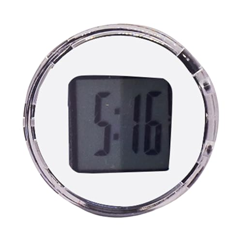 Digitale LED-Uhr – Uhr für das Armaturenbrett des Autos | kleine digitale Lüftungsuhr mit Klebstoff | Elektronischer Auto-Timer für die Dekoration von Auto, Boot und von Générique
