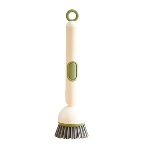 Dish Scrub Bürste, Rotating Dish Cleaning Pinsel mit wiederbefüllbarem langem Griff, Haustierdraht, vielseitiges Küchenwerkzeug für Cookware, Töpfe, Pfannen, Töpfe, Töpfe, Sink, Stove und Dish Scrub Bürste, Rotating Dish Cleaning Pinsel mit wiederbefüllbarem langem Griff, Haustierdraht, vielseitiges Küchenwerkzeug für Cookware, Töpfe, Pfannen, Töpfe, Töpfe, Sink, Stove und von Générique