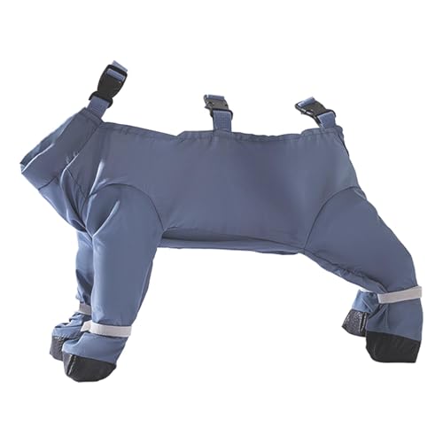 Dog Paw Boot Leggings - Haustierstiefel mit Hosenträgern | Hundeschuhe mit Riemen | Hundeschuhe mit Riemen | Verstellbare Regenschuhe für Hunde | Imper Hausschuhe von Générique