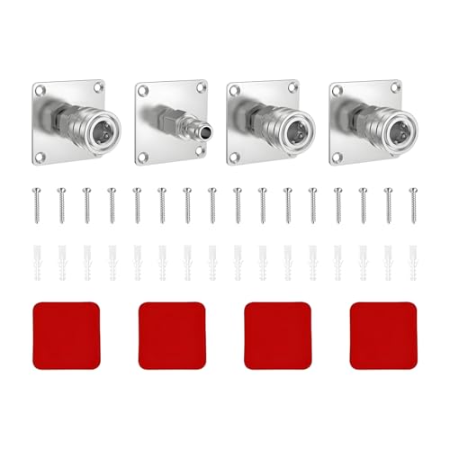 Düsenhalterung für Hochdruckreiniger, Gestell aus Edelstahl für Schaumstoff | Wandhalterung für Hochdruckreiniger für Zuhause, Garage, Autowaschstation, Garten, Werkstatt von Générique