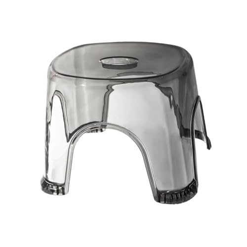Duschhocker transparent - Eckhocker mit transparentem Sitz | transparenter Hocker | transparenter Hocker | transparenter Hocker für Badezimmer, Nachttisch, kleine Duschräume, Sitzbank von Générique