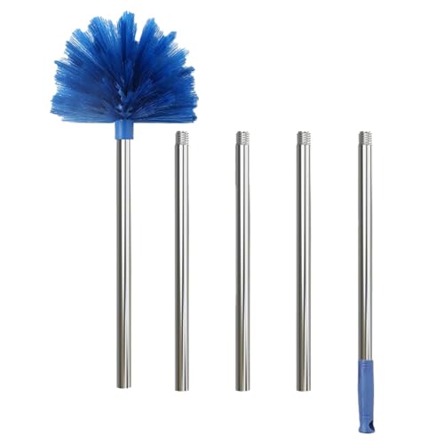 Duster Set – Waschbarer Teleskop-Duster | Waschbare lange ausziehbare Duster | Cobweb Brush ist geeignet für High Ceilings, Wände, Indoor und Outdoor Cleaning von Générique