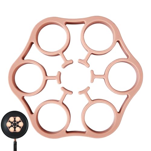 Eierständer im Topf – Eierhalter zum Kochen von Eiern | Tablett aus lebensmittelechtem Silikon in Eierqualität | Kochutensilien, hitzebeständige Küchenutensilien Eierständer im Topf – Eierhalter zum Kochen von Eiern | Tablett aus lebensmittelechtem Silikon in Eierqualität | Kochutensilien, hitzebeständige Küchenutensilien von Générique