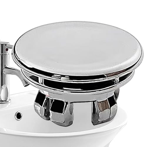 Einlage von – Einsatz 22 – 24 mm, runder, doppelter Schnitt für das offene Loch | Dekorativer Einsatz aus Edelstahl für Teich, Waschtisch, D Einlage von – Einsatz 22 – 24 mm, runder, doppelter Schnitt für das offene Loch | Dekorativer Einsatz aus Edelstahl für Teich, Waschtisch, D von Générique