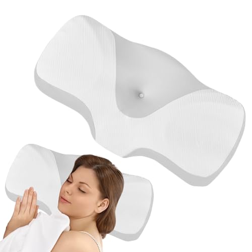 Ergonomisches Nackenstützkissen | Kissen aus Memory- für Bett – bequem, atmungsaktiv, für Erwachsene, für Rücken- und Seitenschläfer Ergonomisches Nackenstützkissen | Kissen aus Memory- für Bett – bequem, atmungsaktiv, für Erwachsene, für Rücken- und Seitenschläfer von Générique