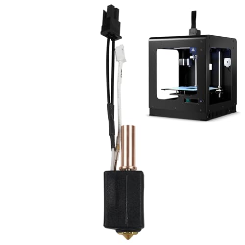 Ersatz des heißen Endes des Extruders, Heiß-End-Set des Heizblocks – tragbares -Kit Druckerteile | -Block Drucker-Zubehör-Set Schnellheizung von Générique