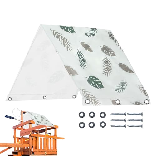 Ersatz für das Tarp Playset, Ersatz für das Playset-Baldachin – robuste wasserdichte Spielmatte – leichtes Pavillon-Zubehör und reißfeste Pergola. von Générique