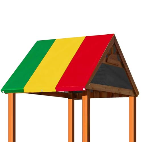 Ersatzdecke für Spielfelddach, Überdachung, Spielfeld, wasserdicht – 132 x 226 cm (51,97 x 88,98 Zoll), Spielhaus, Zubehör für Entdeckungen von Générique