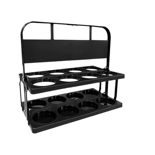 Faltbarer Milchflaschenhalter – tragbarer Bierständer | Flaschenhalter für Biergetränke, 8 Stück, faltbar, mit Griff, wiederverwendbare Servier- und Aufbewahrungskisten Faltbarer Milchflaschenhalter – tragbarer Bierständer | Flaschenhalter für Biergetränke, 8 Stück, faltbar, mit Griff, wiederverwendbare Servier- und Aufbewahrungskisten von Générique