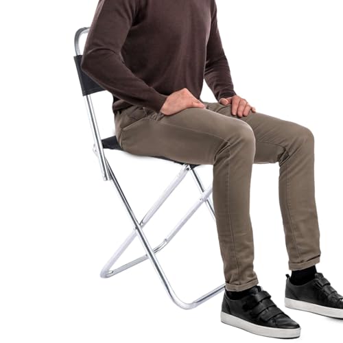 Faltbarer Outdoor-Hocker, tragbarer Klapphocker – rutschfester Klappsitz | Camping-Klappsitz, leichter und rutschfester Campinghocker, robuster tragbarer Sitz für Grill, , V von Générique