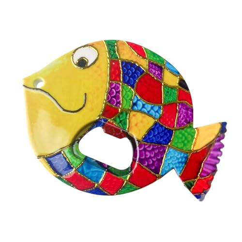 Fisch Flaschenöffner - Dekorative Auto Magnete | Magnet Fisch Flaschenöffner | Dekorative Auto Magnete, Manueller Flaschenöffner, Multifunktions Kühlschrankmagnete von Générique