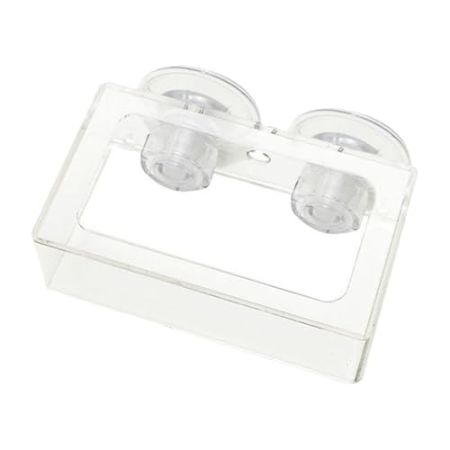 Fisch-Ordner, quadratische Schüsseln, mit Untersaugtasse, wiederverwendbar, langsames Füttern für Guppy, Betta Fisch-Ordner, quadratische Schüsseln, mit Untersaugtasse, wiederverwendbar, langsames Füttern für Guppy, Betta von Générique