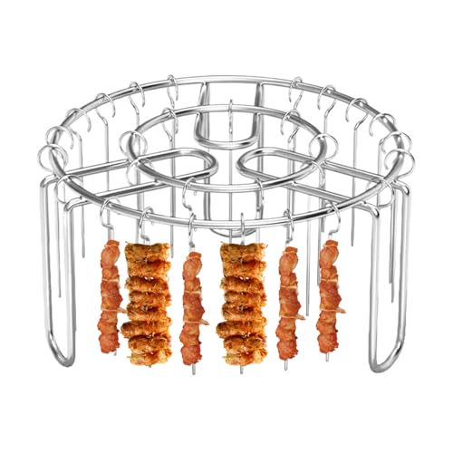 Fleischspieß Vertikal | Vertikaler Grillspieß hitzebeständig | Abnehmbarer Vertikaler Spießgrill aus Edelstahl | Luftspieß-Rack aus Edelstahl | Spieß Grillspieß aus Edelstahl | Spieß von Générique