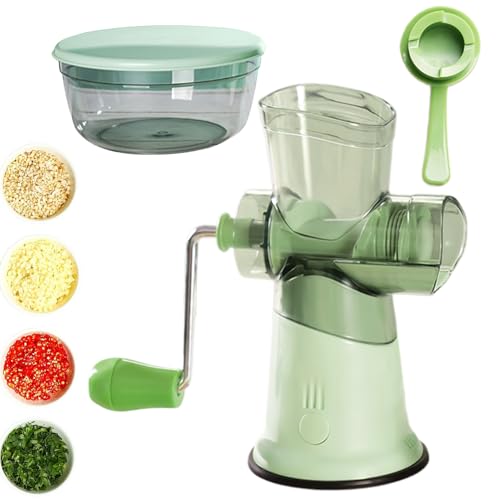 Fleischwolf manuell – Mahlwerk für Tierfutter – Handbuch Wurstmühle Lebensmittel, Kurbel für Rindfleisch, Geflügel, kleine Knochen von Générique