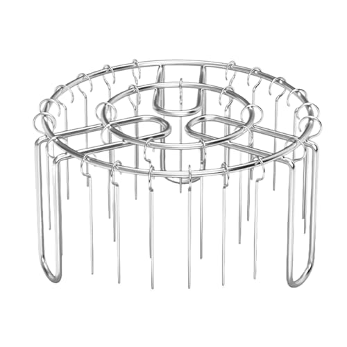 Fritteusenrost für Backofen – Grillspieß, rostfrei, für Fritteuse | Skewers aus Edelstahl, hitzebeständig, für , Mais, , , Grill, Picknick, Camping von Générique