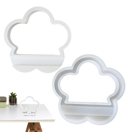 Frühlingsblumen-Harzform, Frühlingstürschild-Silikonform | hohle Blumenform Silikonform – Tischmitte Dekoration Harzform von Générique
