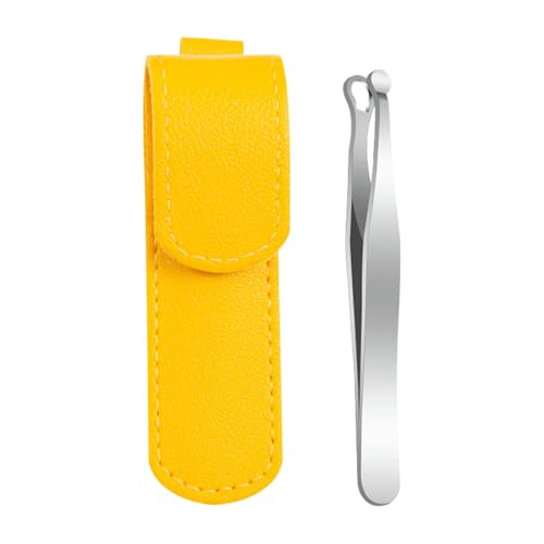 Fucket zum Schneiden von Nasenhaarspinzetten aus Stahl mit runder Spitze | Präzisionsstipten für Augenbrauenpflege und Haarpflege | Augenbrauen-Transport-Cutter Fucket zum Schneiden von Nasenhaarspinzetten aus Stahl mit runder Spitze | Präzisionsstipten für Augenbrauenpflege und Haarpflege | Augenbrauen-Transport-Cutter von Générique