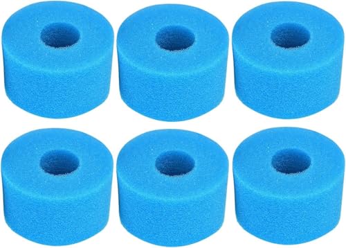 Für Spa Intex S1 Schaumstofffilter, Filterschwamm Typ S1, wiederverwendbare Filterkartusche für Intex Typ S1, wiederverwendbare Filterkartusche für Whirlpool, waschbarer Filterschwamm von Générique
