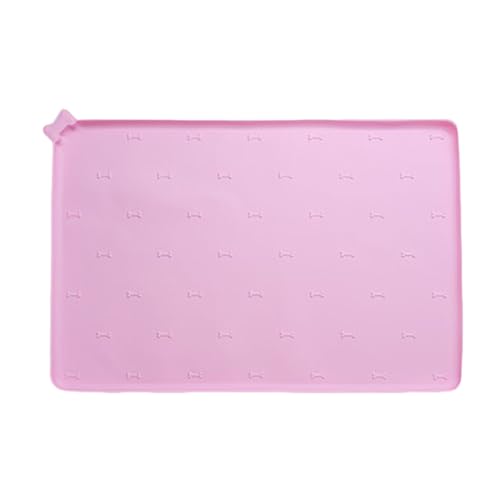 Futternapfmatte für Tiere – Tischset für Katzen | 60 cm x 40 cm rutschfeste und schnell trocknende Silikonbodenmatte für Haustiere im Innenbereich Anti-Spritzschutz für Futternapfmatte für Tiere – Tischset für Katzen | 60 cm x 40 cm rutschfeste und schnell trocknende Silikonbodenmatte für Haustiere im Innenbereich Anti-Spritzschutz für von Générique