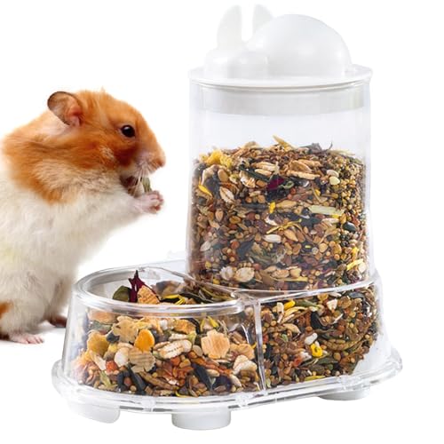 Futterspender für Hamster – Zubehör für Fütterung und Tränke für kleine Tiere, großes Fassungsvermögen, mit Flaschenhalter für Futter und Leckereien, Kaninchen, Bildung Futterspender für Hamster – Zubehör für Fütterung und Tränke für kleine Tiere, großes Fassungsvermögen, mit Flaschenhalter für Futter und Leckereien, Kaninchen, Bildung von Générique