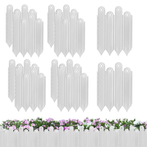 Gartenumrandung | Abgrenzung von Tellern – dekorative und schützende Barriere, 10-teilig, für Blumenbeete, Rasen, Garten, Allee, Patio Gartenumrandung | Abgrenzung von Tellern – dekorative und schützende Barriere, 10-teilig, für Blumenbeete, Rasen, Garten, Allee, Patio von Générique