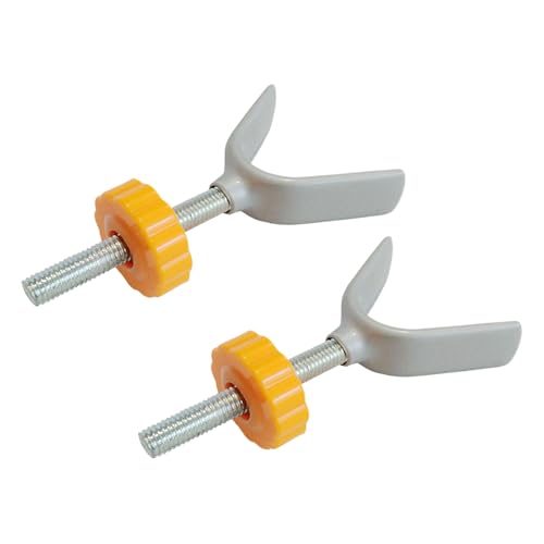 Gate Y-Bolts – Fence Post Y Bolts 2 Pack-Friendly-Friendly Wiederverwendbare Edelstahl Karteikarten für die Treppe der Tür Barriere des Eingangs von Générique