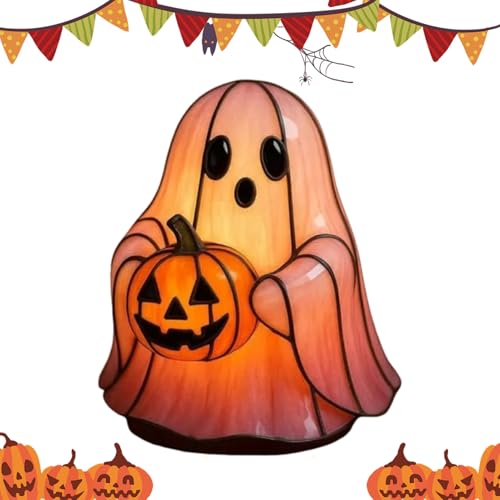 Geisterhaftes Nachtlicht – Nachtlicht Geist zum Lesen – Desktop-Ornament aus Kunstharz, Halloween-Licht für Bibliophile, Fensterdekoration, , Tisch, Nachttisch, Schlafzimmer, Innen Geisterhaftes Nachtlicht – Nachtlicht Geist zum Lesen – Desktop-Ornament aus Kunstharz, Halloween-Licht für Bibliophile, Fensterdekoration, , Tisch, Nachttisch, Schlafzimmer, Innen von Générique