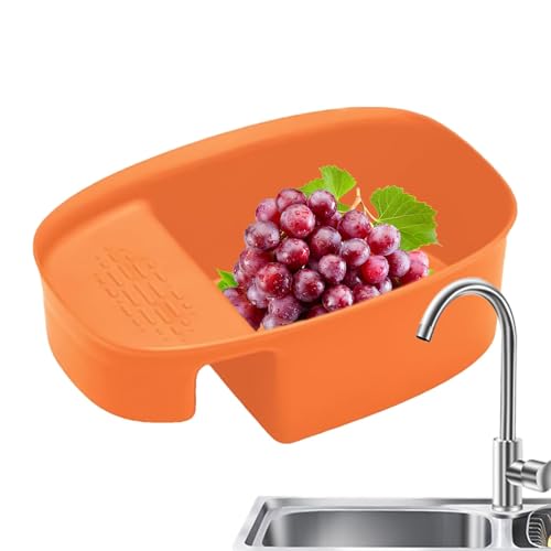 Gemüse-Drainage-Rack, Küchenspüle Abflusssieb | Satteltyp Gemüse Drainage Rack – Multifunktionaler Gemüseaufbewahrungskorb, Küchenzubehör für F Gemüse-Drainage-Rack, Küchenspüle Abflusssieb | Satteltyp Gemüse Drainage Rack – Multifunktionaler Gemüseaufbewahrungskorb, Küchenzubehör für F von Générique