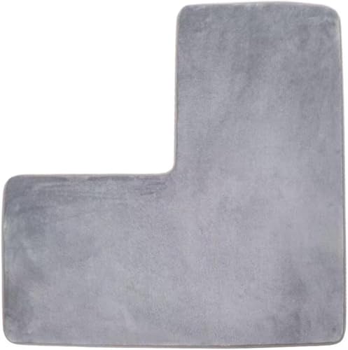 Générique Badematte in L-Form – Eck-Duschmatte aus weichem Korallenvlies, rutschfest, wasserabsorbierend, waschbar, für quadratische Dusche, WC, Haus und Spa Générique Badematte in L-Form – Eck-Duschmatte aus weichem Korallenvlies, rutschfest, wasserabsorbierend, waschbar, für quadratische Dusche, WC, Haus und Spa von Générique