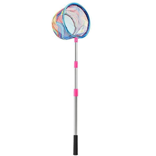 Générique Beach Retino – Langlebiges einziehbares Netz mit Griff ohne Verrutschen | Praktisches Spielzeug für die Fische, geeignet zum Fangen von Schmetterlingen, Fischen, tragbares Zubehör für Fett von Générique