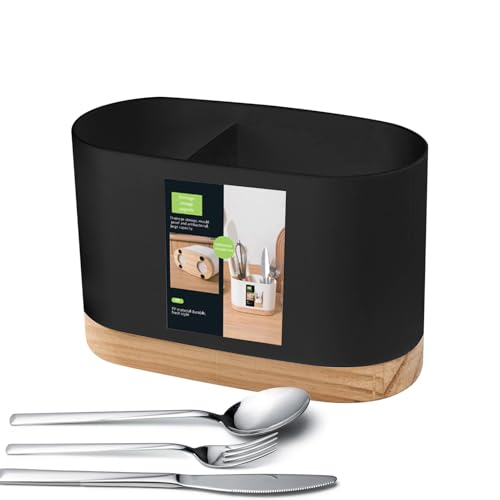 Générique Besteckhalter | Löffelhalter, Abtropfgestell für Besteck mit Fächern für Löffel, Gabel Générique Besteckhalter | Löffelhalter, Abtropfgestell für Besteck mit Fächern für Löffel, Gabel von Générique