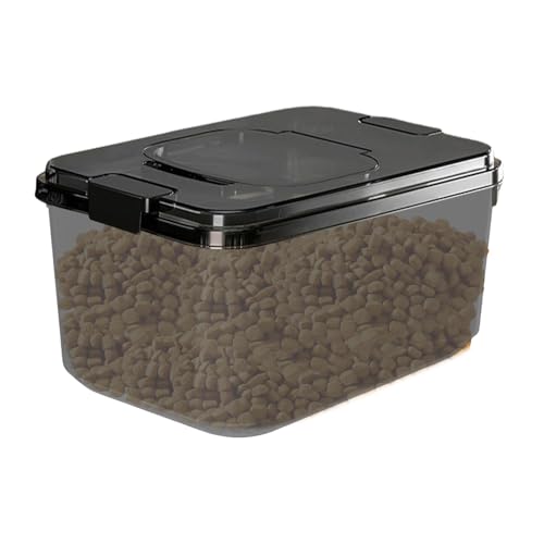 Générique Dog Food Container – Große Kapazität Pet Food Storage Container | Airtight Dog Food Container | Stackable Feed Bucket Cereal Barrels for Pantry Camping Outdoor Pet Feeding Farmhouse von Générique