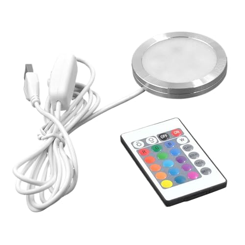 Générique Einbaustrahler – Einbaustrahler 5 V – RGB-Licht für Küche, Schlafzimmer, Badezimmer, Garten, Terrasse von Générique