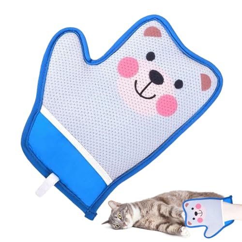 Générique Elektrostatische Haustierhaarhandschuhe, Katzen-Hundehaarentfernung, 22 x 18 cm, 30 g, wiederverwendbar, mit Cartoon-Design für Möbel, Kleidung, Teppich, Bett, Couch Générique Elektrostatische Haustierhaarhandschuhe, Katzen-Hundehaarentfernung, 22 x 18 cm, 30 g, wiederverwendbar, mit Cartoon-Design für Möbel, Kleidung, Teppich, Bett, Couch von Générique