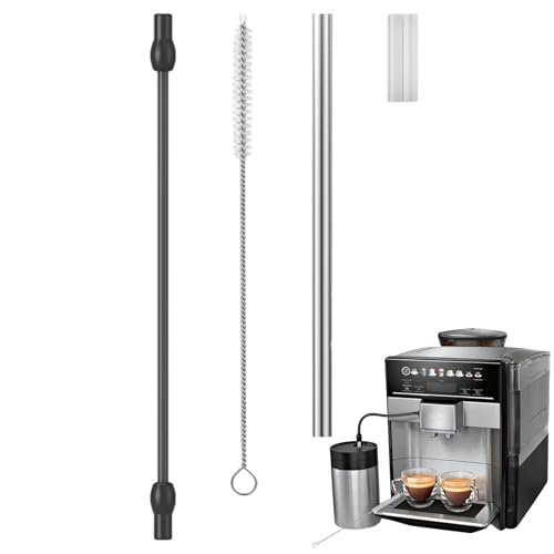 Générique Ersatzschlauch für Milchschlauch – Schlauch-Set aus Metall und weichem Silikon – Zubehör-Set Ersatzteile für Restaurant Handel – Wartung Küchengerät Générique Ersatzschlauch für Milchschlauch – Schlauch-Set aus Metall und weichem Silikon – Zubehör-Set Ersatzteile für Restaurant Handel – Wartung Küchengerät von Générique