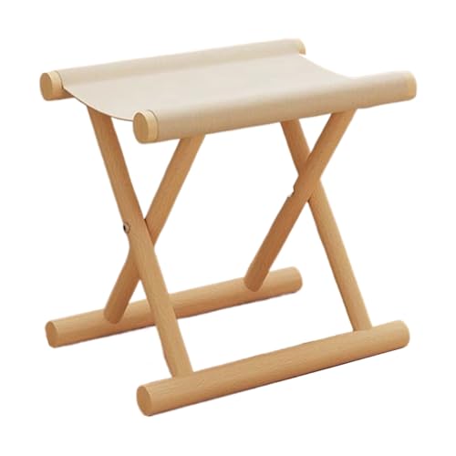 Générique Faltbarer Stool | Lightweight Furniture Seat | Faltbares ergonomisches Design | Tragbares Stuhl für Outdoor Dining Bad Bedroom Garden Dorm Kitchen Dresser Fishing von Générique