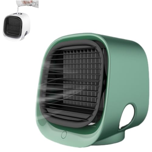 Générique Frostyfuse Klimagerät, Frostyfuse Mini-Ventilator, tragbar, USB, 300 ml, Einstellung der Windrichtung in verschiedenen Winkeln, 3 Geschwindigkeitsstufen, buntes Nachtlicht Générique Frostyfuse Klimagerät, Frostyfuse Mini-Ventilator, tragbar, USB, 300 ml, Einstellung der Windrichtung in verschiedenen Winkeln, 3 Geschwindigkeitsstufen, buntes Nachtlicht von Générique