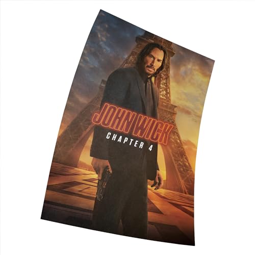 Générique John Wick Chapter 4 2023 Movie Poster auf Leinwand – 28 x 43 cm – Poster ohne Rahmen (11 x 17 Zoll) – perfekte Geschenkidee von Générique