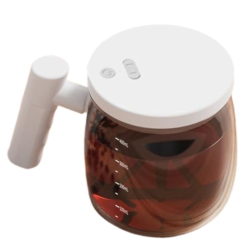 Générique Klarglas Kaffee - Transparente Heißgetränke | Stilvolle Getränkehalter | Hitzebeständig | Elegante Küchenutensilien von Générique