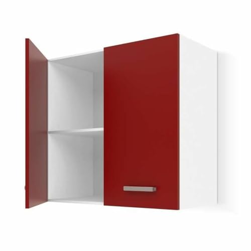 Générique Küchenoberschrank L 60 cm – Rot matt Générique Küchenoberschrank L 60 cm – Rot matt von Générique