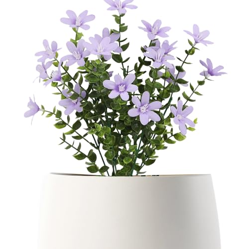 Générique Künstliche Gänseblümchen, dekorative Wildblumen für Büro, Kunstblumen für Regal oder Schreibtisch – lebensechte künstliche Wildblumen von Générique