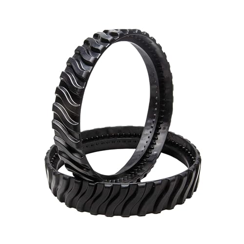 Générique MX8 Pool Cleaner Tracks – 2 Stück MX8-teiliges Ersatz-Set für Reifen | Schwere Poolreiniger, verwendet für eine einfache Installation in fünf Minuten und eine Traktion von Générique